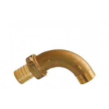 Sistemas Canalização |Acessórios Latão | Curva Macho com Junção 2" Ref: MB06340008